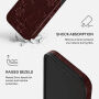 Burga Tough kryt se vzorem a MagSafe pro iPhone 17 Pro Max / 18 Pro Max - Capulet