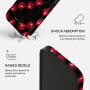 Burga Tough kryt se vzorem a MagSafe pro iPhone 17 Pro Max / 18 Pro Max - Cherrybomb