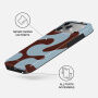 Burga Tough kryt se vzorem a MagSafe pro iPhone 17 Pro Max / 18 Pro Max - Core