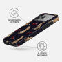 Burga Tough kryt se vzorem a MagSafe pro iPhone 17 Pro Max / 18 Pro Max - Cougar