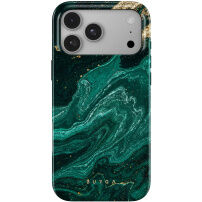 Burga Tough kryt se vzorem a MagSafe pro iPhone 17 Pro Max / 18 Pro Max - Emerald Pool