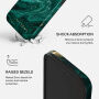 Burga Tough kryt se vzorem a MagSafe pro iPhone 17 Pro Max / 18 Pro Max - Emerald Pool