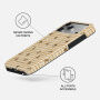 Burga Tough kryt se vzorem a MagSafe pro iPhone 17 Pro Max / 18 Pro Max - Honeycomb