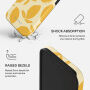 Burga Tough kryt se vzorem a MagSafe pro iPhone 17 Pro Max / 18 Pro Max - Lemon Tart