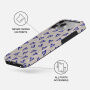 Burga Tough kryt se vzorem a MagSafe pro iPhone 17 Pro Max / 18 Pro Max - Love Me Right