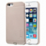 NILLKIN 2v1 magický kryt / obal pro Qi bezdrátové nabíjení iPhone 5 / 5S / SE (2016) - zlatý