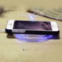 NILLKIN 2v1 magický kryt / obal pro Qi bezdrátové nabíjení Apple iPhone 5 / 5S / SE (2016) - protiskluzový - černý