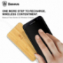 Baseus luxusní Qi bezdrátová dřevěná nabíječka / nabíjecí podložka pro Apple iPhone