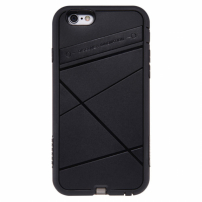 NILLKIN 2v1 super odolný kryt / obal pro Qi bezdrátové nabíjení Apple iPhone 6S / 6 - černý