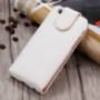 Otevírací elegantní flipové pouzdro pro Apple iPhone 6S Plus / 6 Plus – bílo hnědé