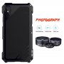 Viking extra odolné pouzdro se 3 výměnnými objektivy pro iPhone X / XS - černé