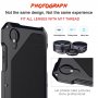Viking extra odolné pouzdro se 3 výměnnými objektivy pro iPhone X / XS - černé