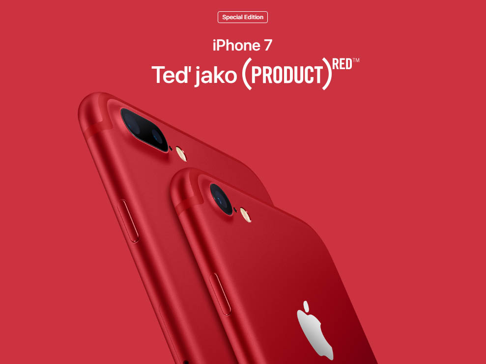 Apple v tichosti představil červený iPhone a levnější inovované iPady