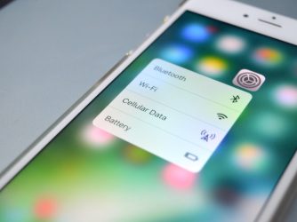 Mobilní data iOS 10