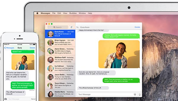 Jak aktivovat posílání SMS na&nbsp;Macu