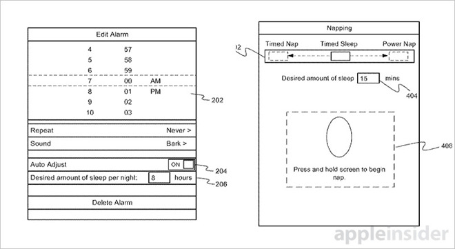 Analýza spánku patent