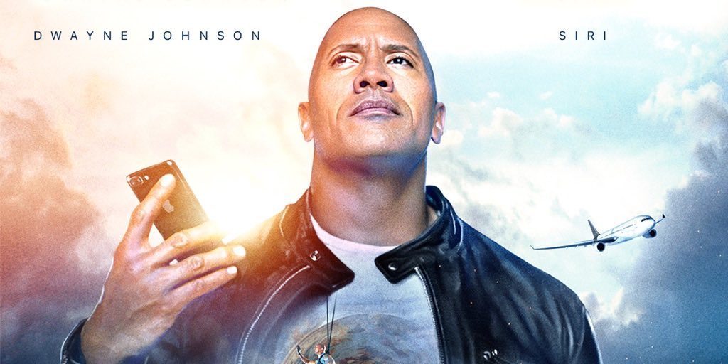 Jaký iPhone vybrat? The Rock má iPhone&nbsp;7 Plus a&nbsp;se Siri hraje v&nbsp;reklamě