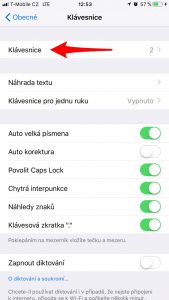 klávesnice pro iPhone