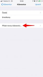 klávesnice pro iPhone