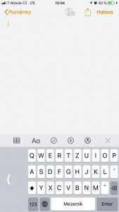 klávesnice pro iPhone