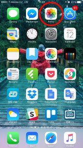 ak vyfotit obrazovku iPhone