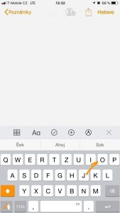 klávesnice pro iPhone