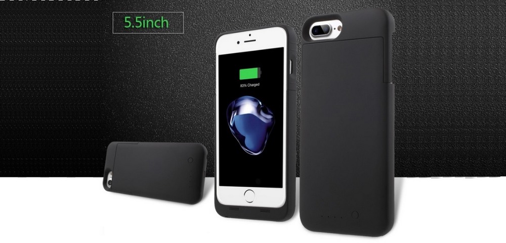 Riešenie ponúka potrebné PowerBank integrovaná v kryte iPhone 8 - power bank