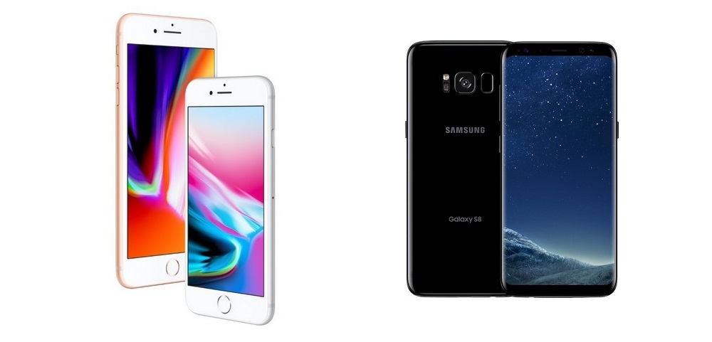 Porovnanie iPhone 8 a Samsung Galaxy S8