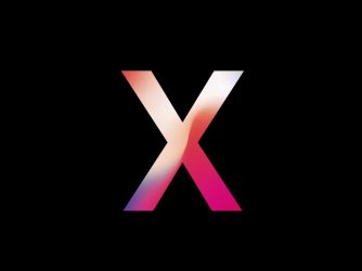iPhone X - černé tapety