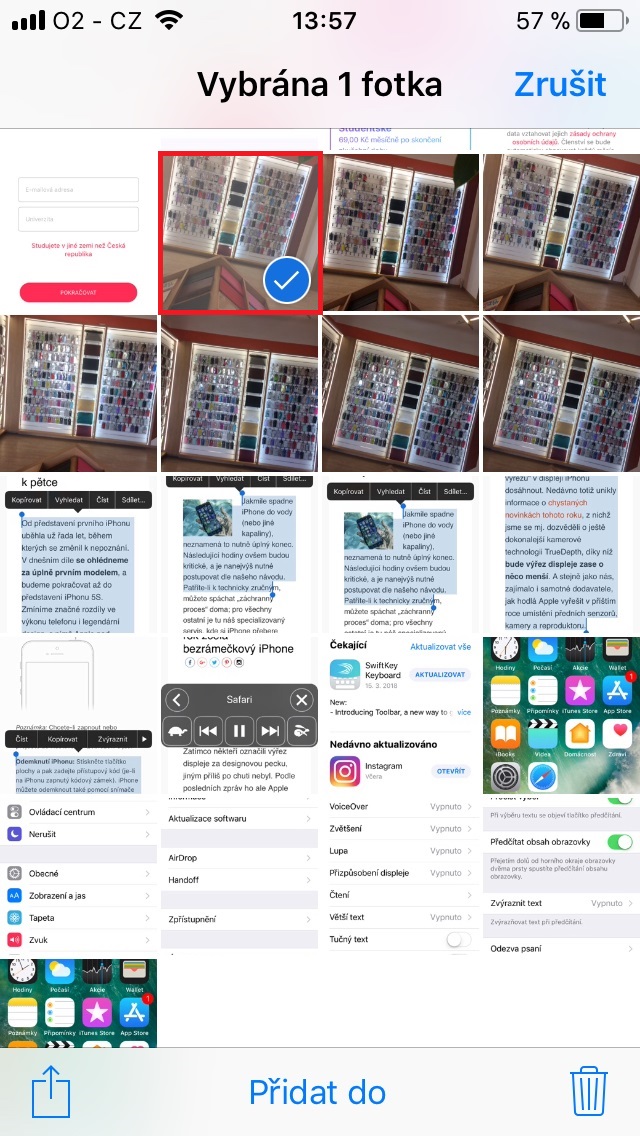 iPhone - jak skrýt fotky