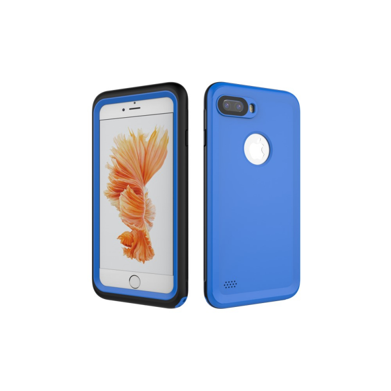 Vodotěsné pouzdro do 3m pro iPhone 8 Plus a 7 Plus - modré