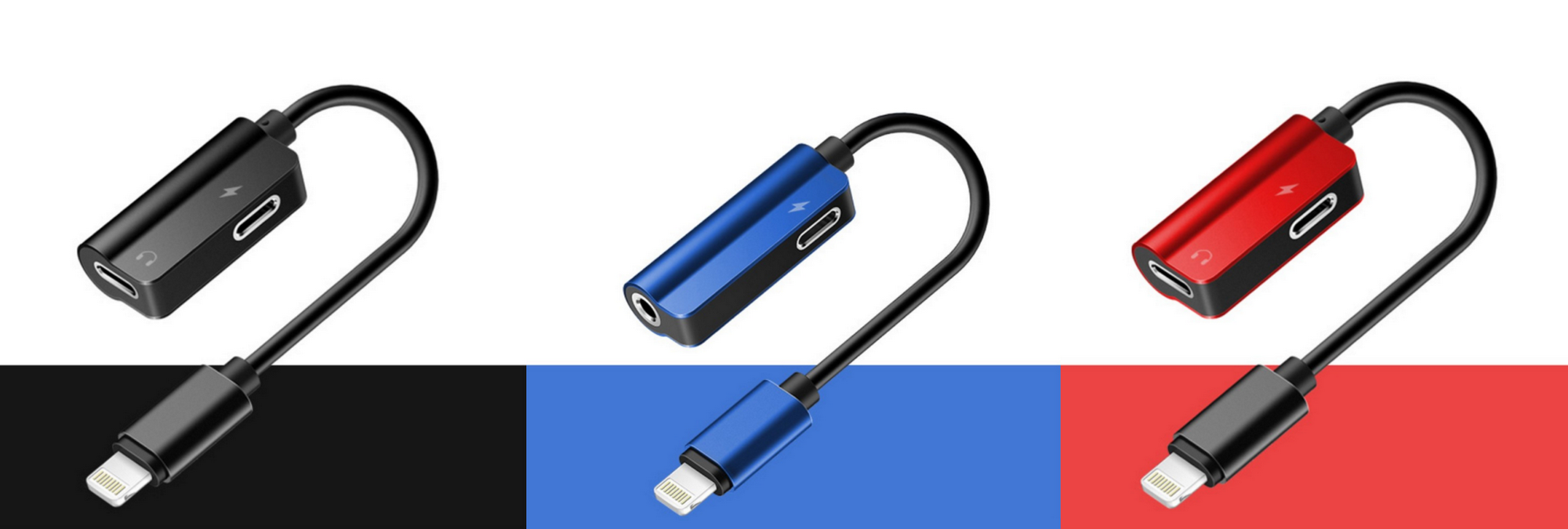 iPhone Reducere căști - lightning si 3,5mm jack