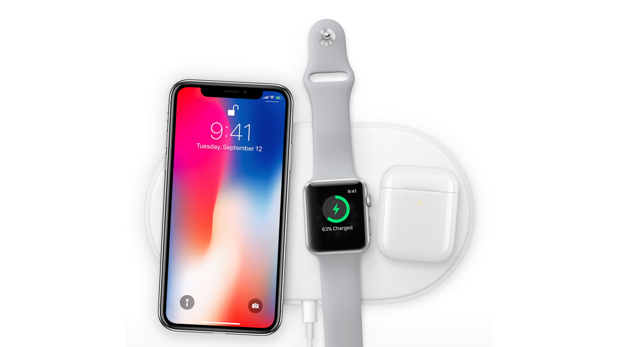 iPhone X - bezdrátová nabíječka