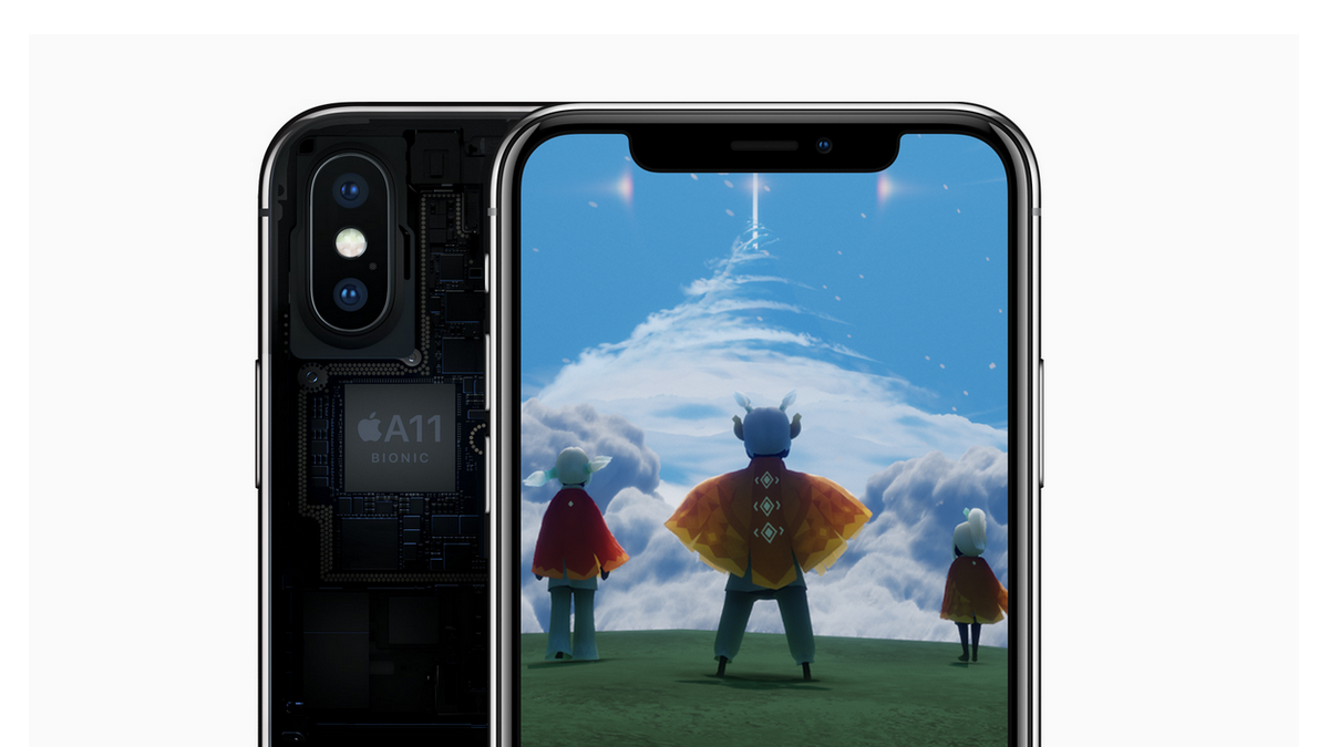 iPhone X - kamera (duální fotoaparát)