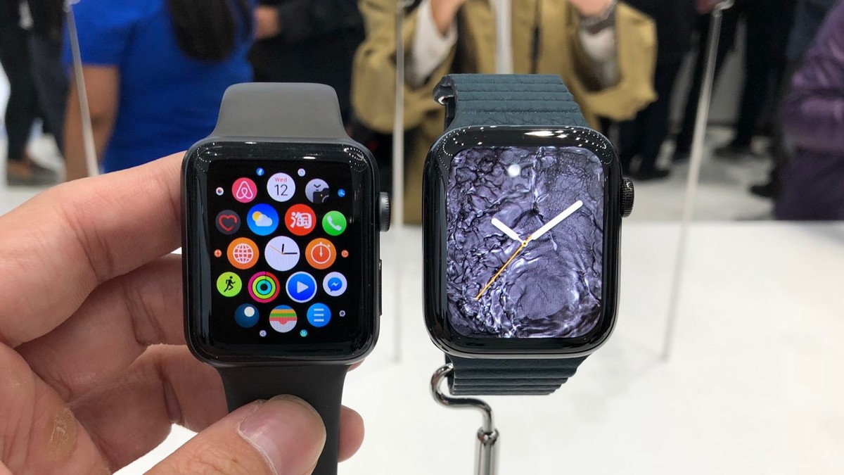 Apple Watch 4. série - displej