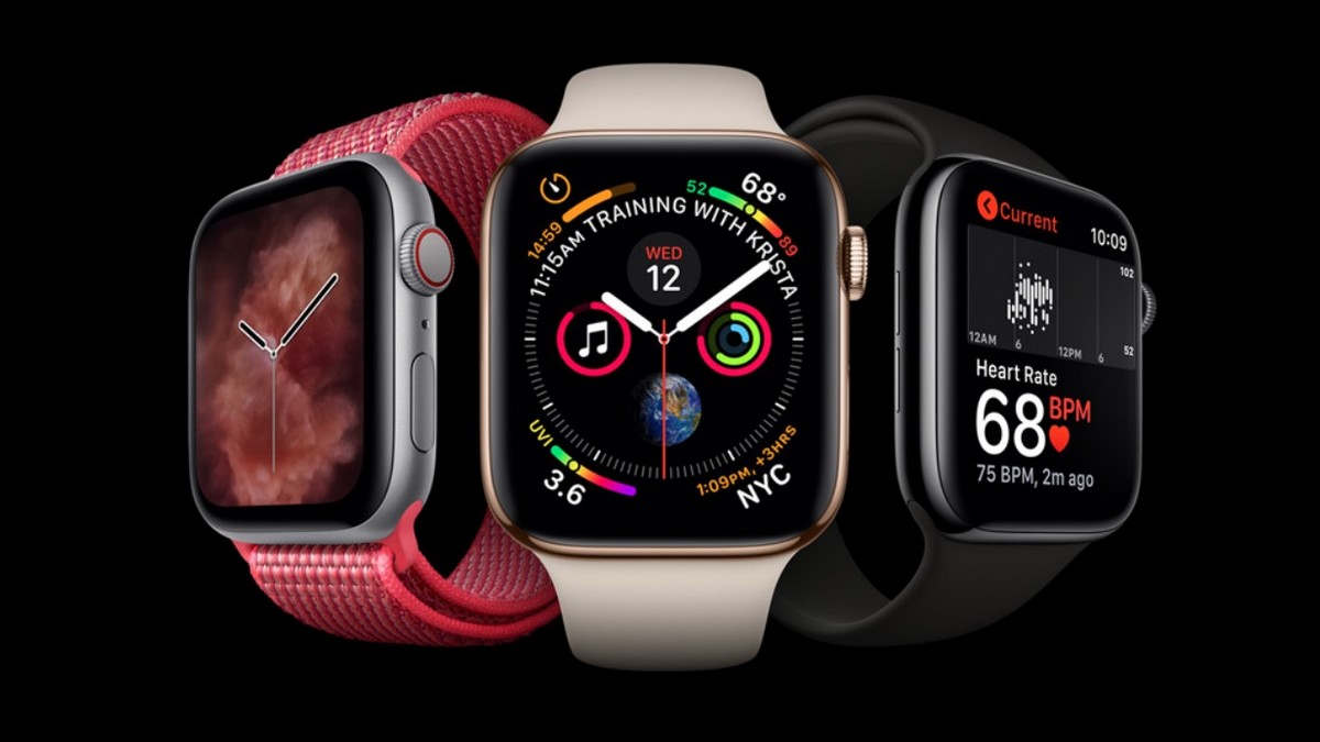 Apple Watch 4. série mají větší displej a nové funkce