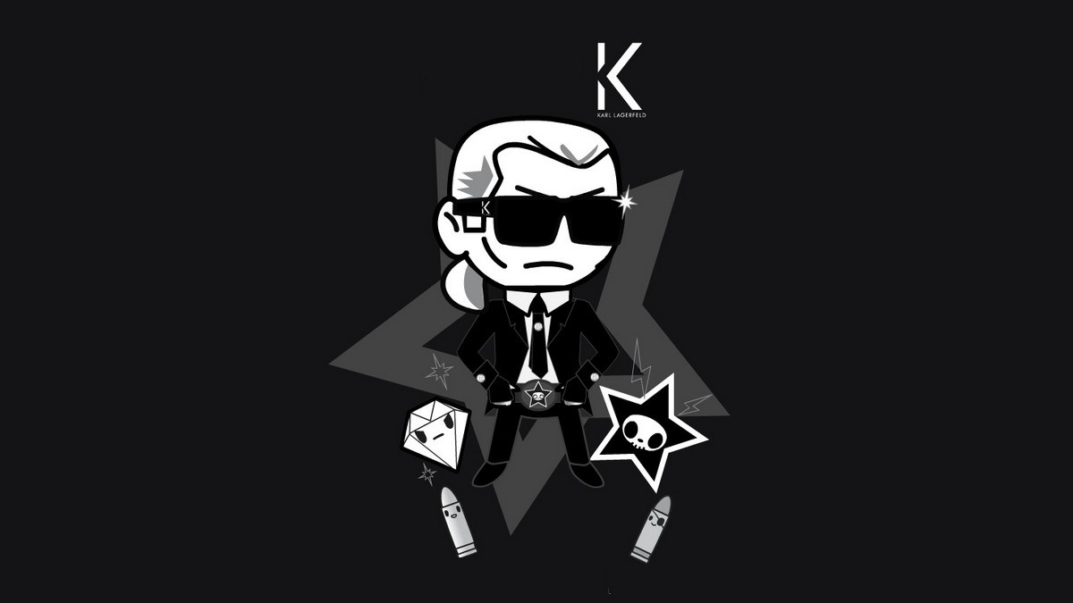 Karl Lagerfeld Cover pentru iPhone