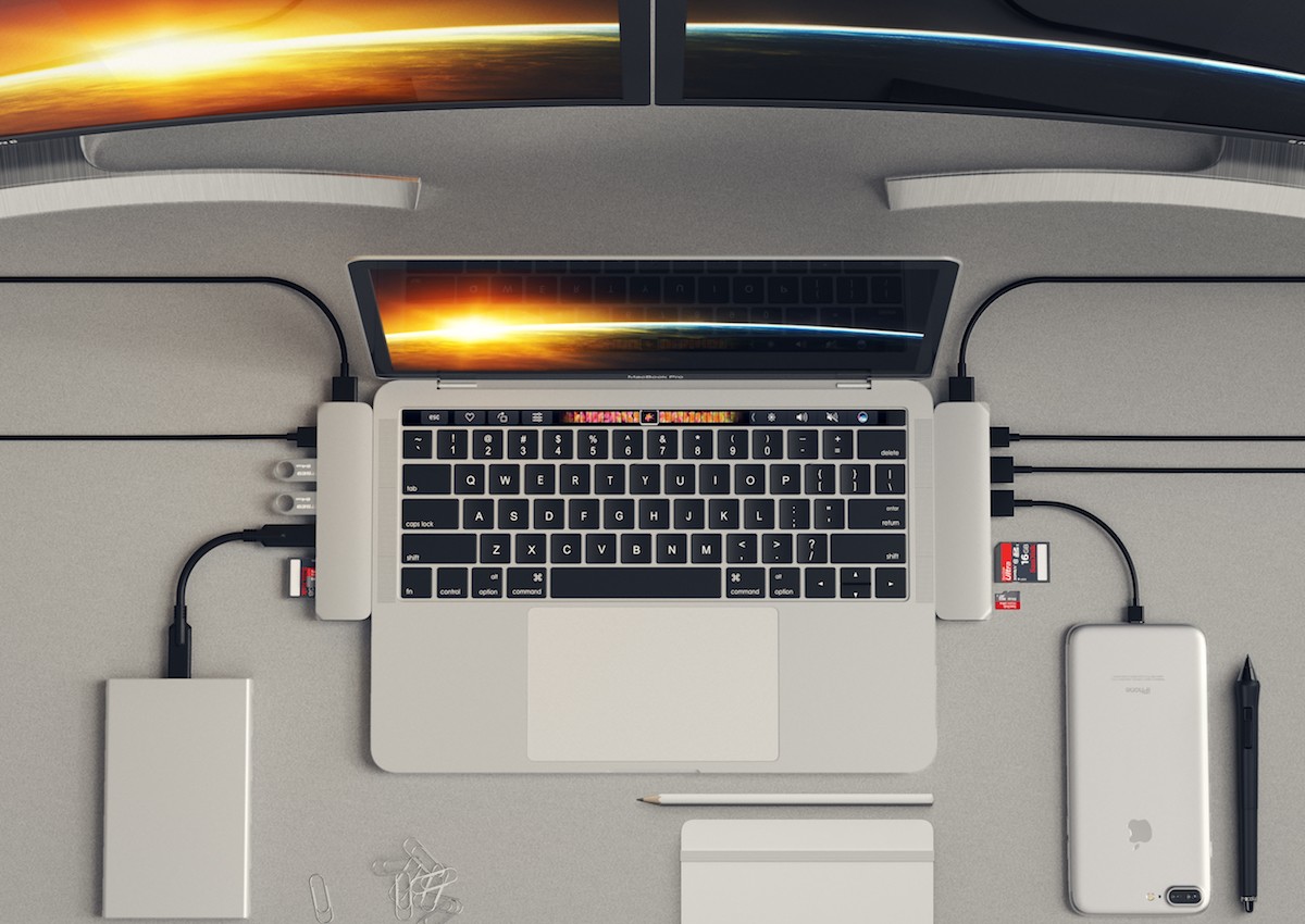 Macbook - rozobočovač/HUB