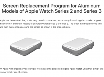 Prasklý displej na Apple Watch 2 a 3 Apple opraví bezplatně.