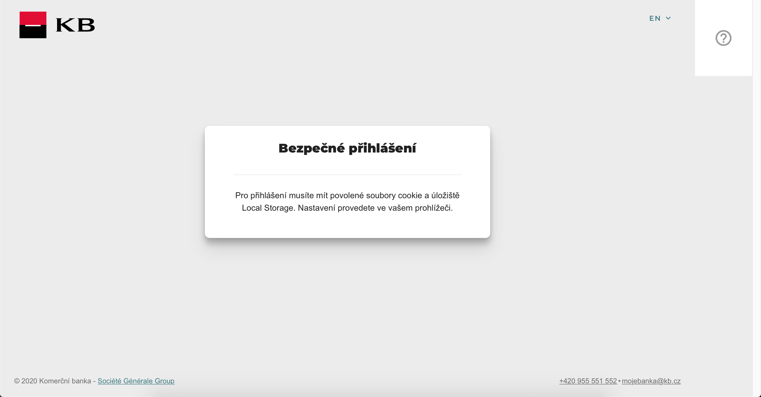 KB MojeBanka V Safari Vy aduje Povolen Cookies AppleKing Blog