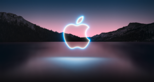 Grafika k Apple Event 2021 ze stránek společnosti Apple