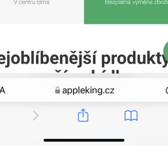 Jak přesunout lištu s odkazem stránky v Safari v iOS 15