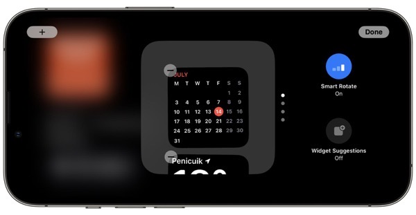 Standby widgets2