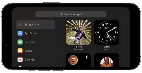Standby widgets3