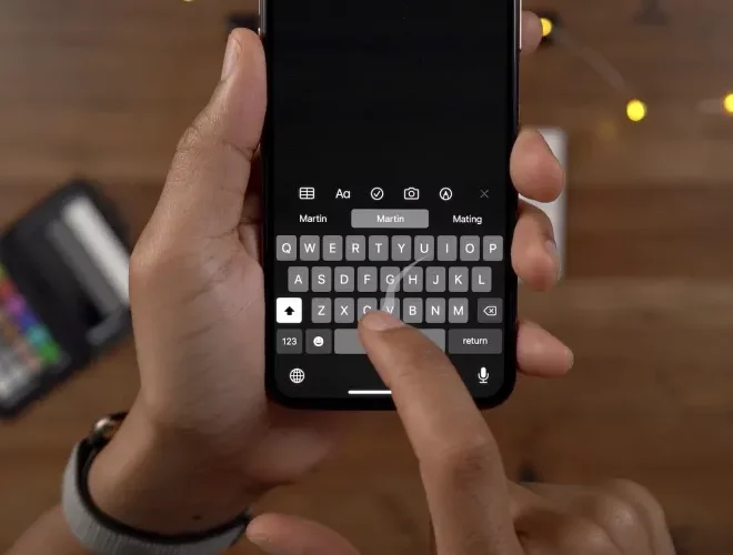 Tipy pro iOS #6 - Jak využít klávesnici iPhonu naplno?