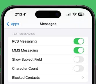 Tipy pro iOS 18 #4 – Jak využívat nový RCS protokol pro psaní zpráv?
