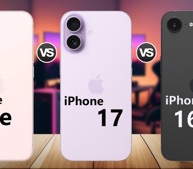 Srovnání: iPhone 17e vs. iPhone 16e vs. iPhone 17: Který nový iPhone dává v roce 2026 největší smysl?