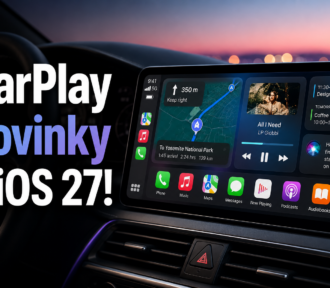 CarPlay v&nbsp;iOS 27 dostane největší vylepšení za poslední roky. Nové video aplikace, chytřejší Siri i&nbsp;lepší navigace!