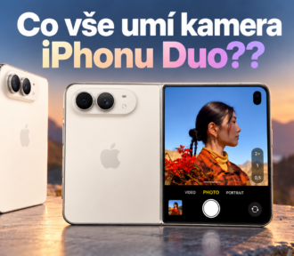 Jaká bude kamera v&nbsp;iPhonu Duo? Skládací iPhone umí věci, které žádný jiný iPhone neumí!