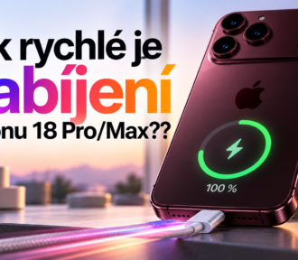 iPhone&nbsp;18 Pro Max se nabíjí výrazně rychleji. Z&nbsp;0 na&nbsp;100&nbsp;% zvládne za pouhých 55 minut! Jakou nabíječku k&nbsp;tomu potřebujete?